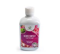 Hortulani Vermicompost Extract for Flowers: Worm Castings Liquid Fertiliser for Indoor & Outdoor Plants, Rich Plant Nutrients for Abundant Blooms, Cut Flower Food - 0,5l (makes 100l feed)