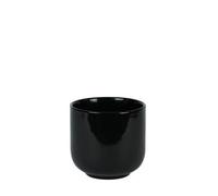 Hortus Havana Glossy Ceramic Pot 13Cm 3 Pack - Black
