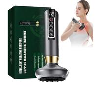 Horuili® Cellulite Massager, Electric Handheld Cellulite Massager, Handheld Gua Sha Equipment, Full Body Massage, Gua Sha, Cupping (Grey)