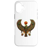 Horus Ancient Egyptian Falcon Hieroglyph Case for iPhone 16 Plus