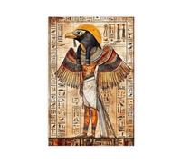 Horus The Falcon God Poster Canvas Poster Wall Art Decor Print Picture Paintings for Living Room Bedroom Decoration 12x18inch(30x45cm)