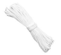 Horyue 20m White Blind Cord, 1mm Durable Nylon String for Window Shades | Reliable Roman Blind Cord, Nylon Cord and White String for Crafts and Home Repairs