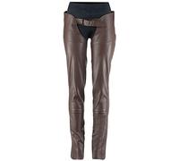 Horze Blake Leather Full Chaps, Brown, XXL