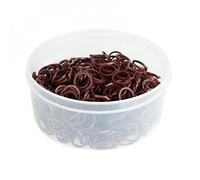 Horze Braiding Bands In A Box - Brown