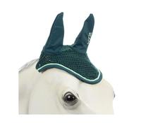 HORZE Pegasus Pony Ear Net - Dark Sea Green - Pony