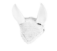 Horze Silent Ear Net For Eliminating Distractions And Crowd Noise For Horses, For Training Or Competition, White, F