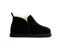 HOS TIA Womens 100% Pure Real Luxury Sheepskin Suede Leather Slippers Inc Premium Gift Box