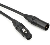 Hosa CMK-100AU Neutrik XLR3F to XLR3M Edge Microphone Cable, 100 feet