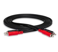 HOSA CRA-206 Dual RCA to Dual RCA Stereo Interconnect, 6 Meters