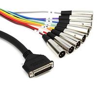 Hosa DTM-807 DB25 - XLR3M Balanced Snake Cable, 7m