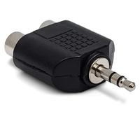 HOSA GRM-193 Dual Female RCA to 3.5 Millimeters TRS Male Adapter