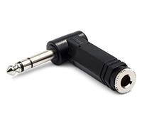 Hosa HosaTech GPP-273 1/4 inch TRS to Same Right Angle Adapter