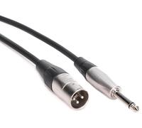 Hosa HPX-005 REAN 1/4 inch TS to XLR3M Pro Unbalanced Interconnect Cable, 5 feet