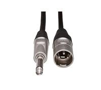 Hosa HPX-010 REAN 1/4 inch TS to XLR3M Pro Unbalanced Interconnect Cable, 10 feet