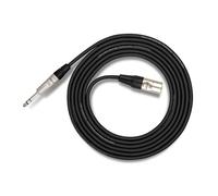 Hosa HSX-005 REAN 1/4 inch TRS to XLR3M Pro Balanced Interconnect, 5 feet