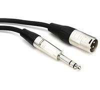 Hosa HSX-030 REAN 1/4 inch TRS to XLR3M Pro Balanced Interconnect Cable, 30 feet