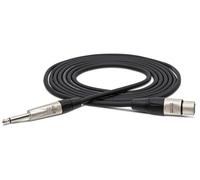 Hosa HXP-005 Pro Unbalanced Interconnect, REAN XLR3F to 1/4 in TS, 5 ft