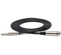 Hosa MCH-110 XLR3F to 1/4 inch TS Microphone Cable, 10 feet