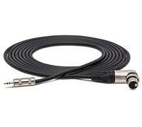 Hosa MXM-001.5RS 1.5-Feet 3.5mm RA XLR3F TRS Microphone Cable