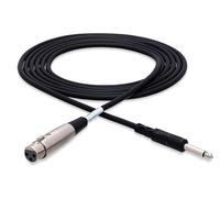 HOSA PXF-115 XLR3F to 1/4" TS Unbalanced Interconnect Cable, 15 Feet