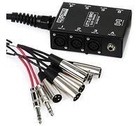 Hosa SH-6X2-50 Little Bro' Sub Snake - 6 XLR Sends, 2 1/4" TRS - 50 Feet