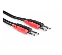 Hosa Stereo Interconnect Dual 1/4 in Ts to Same 2