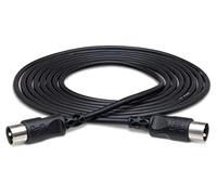 Hosa Technology HosaTech 15ft MID-315BK 5 Pin DIN to Same MIDI Cable - Black