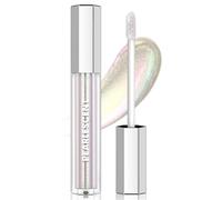HOSAILY Clear Glitter Lip Gloss Liquid Lipstick, Diamond Shimmer Metallic Sparkly Iridescent Chameleon Lip Gloss Gift for Women, Long Lasting Waterproof Highly Pigment Holographic Shiny Lip Makeup02