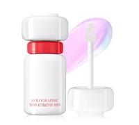 HOSAILY Holographic Chameleon Pink Purple Glitter Lip Gloss, Moisturizing Diamond Shimmer Liquid Lipstick, Long Wear Sparkle Smooth Lip Glaze for Women, High Shine Iridescent Lip Color for Glassy Lip