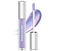HOSAILY Purple Glitter Lip Gloss Liquid Lipstick, Diamond Shimmer Metallic Sparkly Iridescent Chameleon Lilac Lip Gloss Gift for Women, Long Lasting Waterproof Highly Pigment Holographic Lip Makeup03