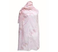 Hosanna Prayer Scarf for Women - 35x70" Shawl with the Lamb of God, Large Lightweight Soft Wrap, Pink, Large