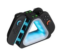 Hosanwell Charging Dock for Nintendo Switch 2 Joy-Cons 2 Controllers 4-Port, RGB Lighting Charger with USB-C Cable, Compatible with Joy-Cons 2 Controllers