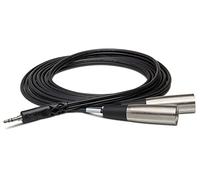HosaTech CYX-403M 3m 3.5mm TRS to Dual XLR3M Stereo Breakout Cable