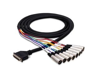 HosaTech DTM-803 3m DB25 to XLR3M Balanced Snake Cable