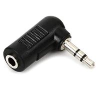 HosaTech GMP-272 3.5mm TRS to 3.5mm TRS Right Angle Adapter