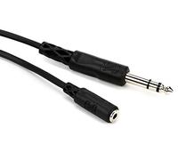 HosaTech MHE-325 25ft 3.5mm TRS to 1/4 inch TRS Headphone Adapter Cable