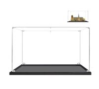 Hosdiy Clear Acrylic Display Case for Lego-21061 - Compaible with (Notre-Dame de Paris) - Display Box Showcase - 45x25x35cm