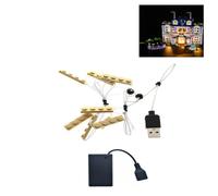 Hosdiy LED Light Kit Compatible with Lego Friends Heartlake City Grand Hotel Dollhouse 41684 - Led Lighting Kit (NOT Included The Model)
