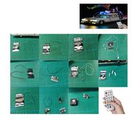 Hosdiy RC Sound LED Light Kit Compatible with Lego 10274 - Led Lighting Kit for (Ghostbusters Ecto 1) Model (Only Light, No Building Set) (RC Sound Version)