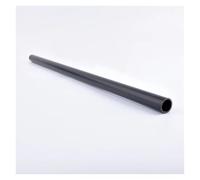 Hose 2Pcs Black PVC Water Pipe Length 50cm Hollow Hard Tube Garden Irrigation Accessories Aquarium Tube Fittings Garden Hose(12mmx15mm)