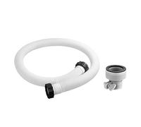 Hose 38mm Pool Pipe X 1.5m Suitable for Pump/Filter/Heater Pool Replacement Hose Filter Pump Hose Accessories(1xhose 1xB Adapter)