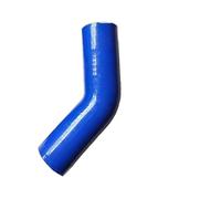 Hose 45 Degree Car Modification with Silicone Tubing High Resistance Water Pipe Intake Intercooler Pressurization Garden Hose(Blue,150MM_ID63MM)
