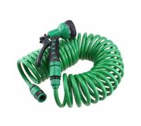 Hose 7.5/15/30m Garden Hose Telescopic Irrigation Washing Water Extendable Spray Car Pipe Spring Garden Hose(50ft)
