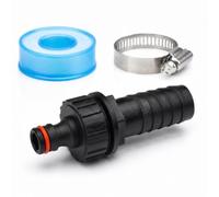 Hose Adapter - 22 mm Hose Nozzle to Coupling - Gardena Compatible, Universal Hose Connector for Garden Hose, Hose Connection, Water Connection, Irrigation System, Quick Coupling