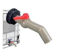 Hose Adapter - IBC Water Tank Connection | Ball Valve Reducer | Coarse Thread Adapter Coupling Connection for Garden Watering Lawn Irrigation Water Butt Tank Connection Accessories