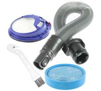 SPARES2GO Hose and Filter Kit compatible with Dyson DC25 DC25i Vacuum Cleaner Pre & Post Motor HEPA