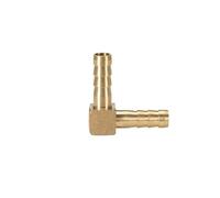 Hose Barb Adapter 1pc Tee 3 Way Brass Pipe Fitting Connector Adapter, Crossed Pagoda 4 Divider, Y-Type Hose Coupling(Yellow,6mm)