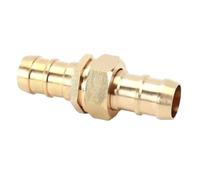 Hose Barb Connector, 1pc Brass Double Pagoda Union Joint, Male Thread Copper, Garden Irrigation Adapter Pneumatic Accessories(19mm)
