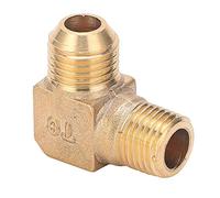 Hose Barb Elbow, 4 Elbow Right Angle Elbow, G1 Right Angle Elbow Brass Right Angle Elbow with Standard Threaded Connectors for Bend Pipeline Connection