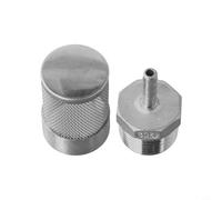 Hose Barb Filter Strainer Stainless Steel 304 Mesh Inline Pipe Fitting 1.5mm for Pump Fuel Gas Irrigation Aquarium Systems 8mm-16mm Silver(8mm)